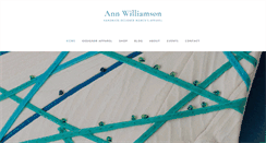 Desktop Screenshot of annwilliamson.com
